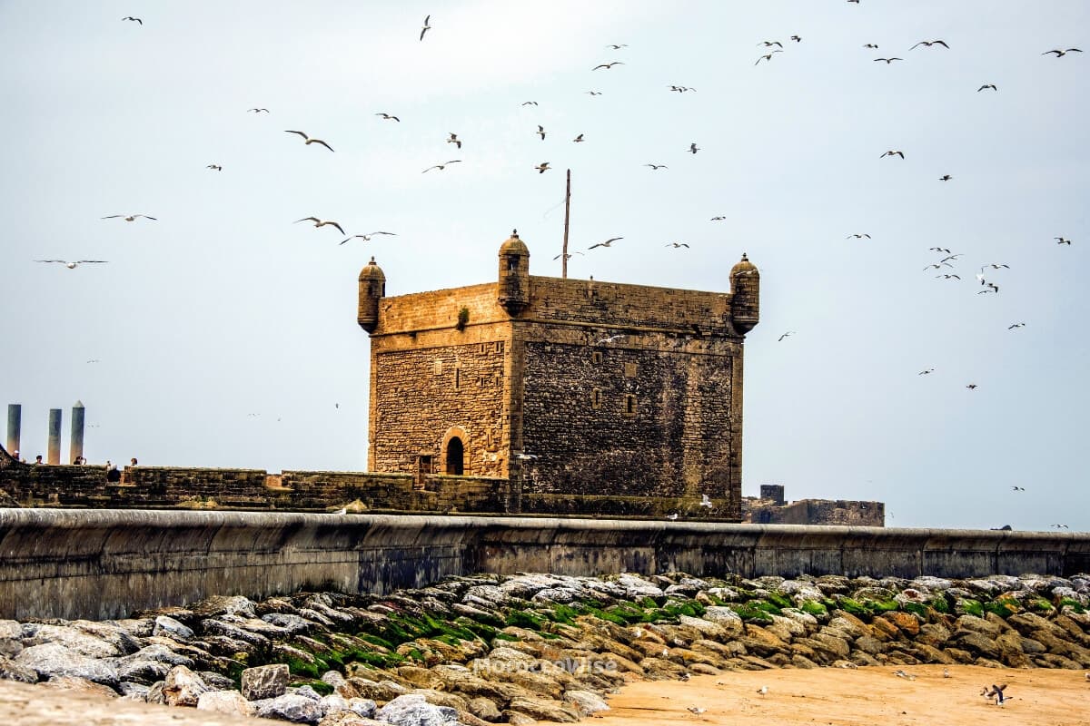 Essaouira's historic Skala ramparts overlooking the Atlantic