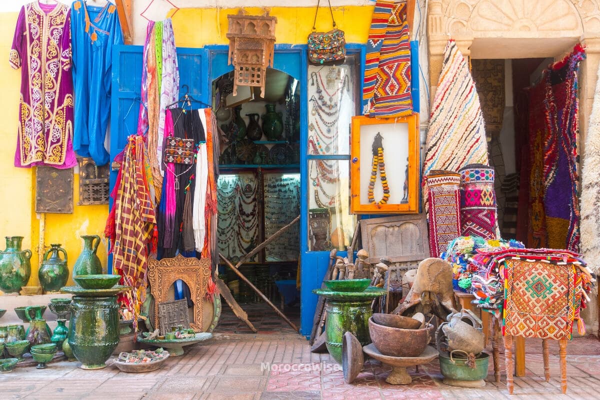 A quiet lane inside the old medina of Essaouira