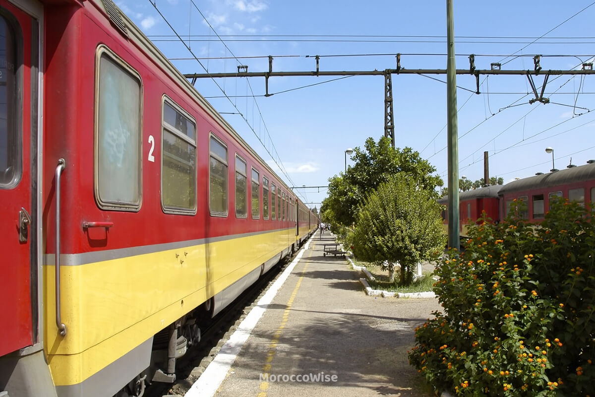 ONCF Train in Morocco